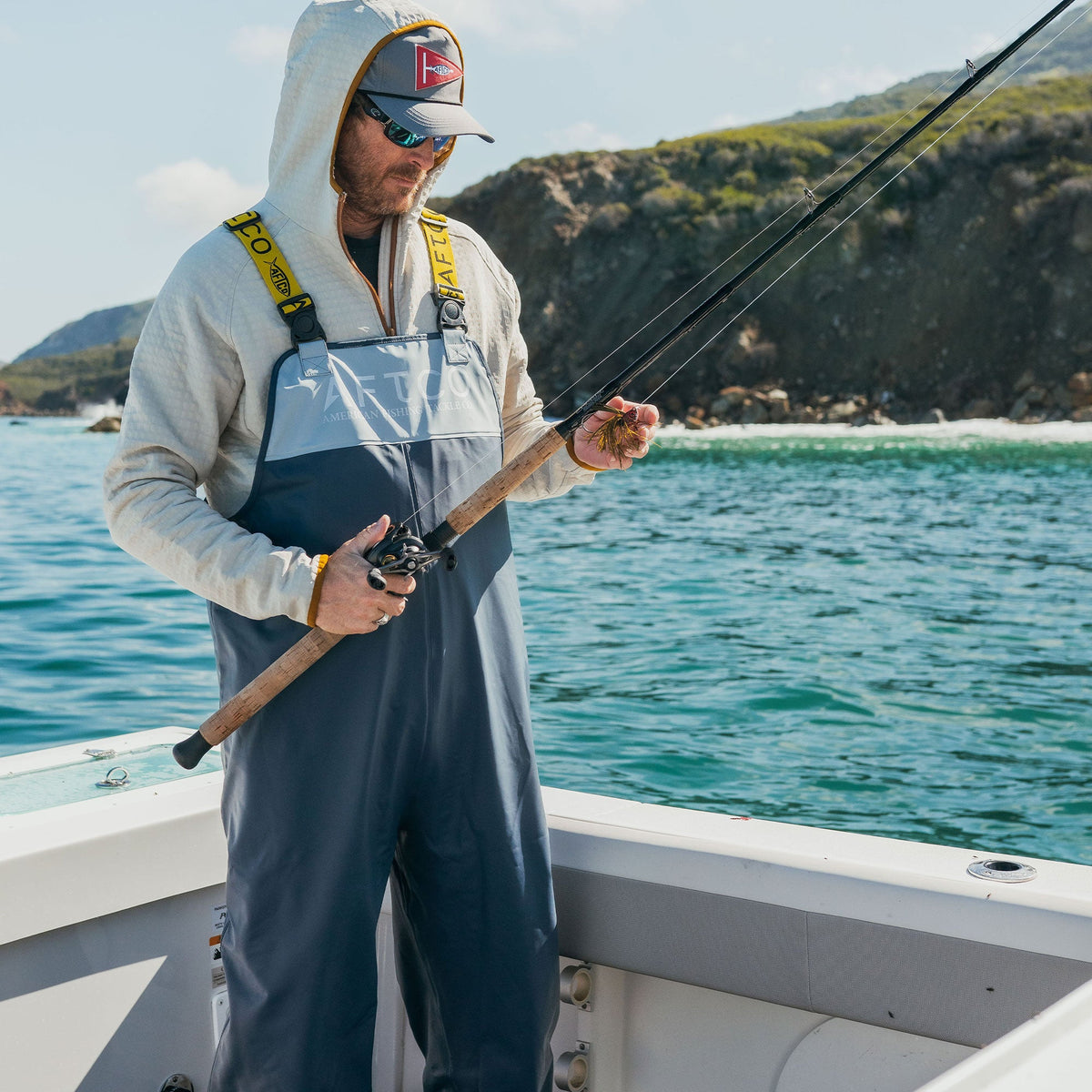 Mens AFTCO Seafarer Fishing Bib
