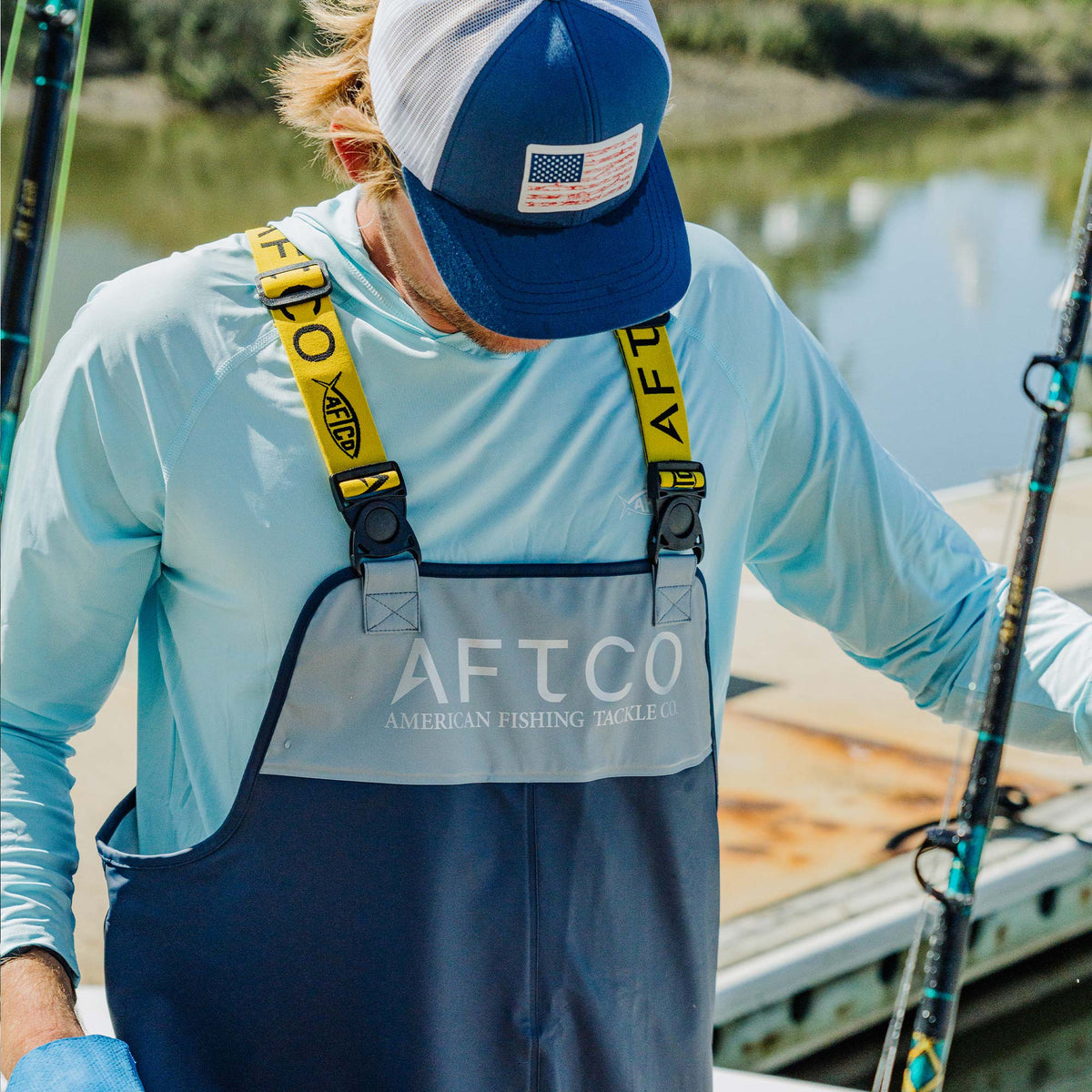 Mens AFTCO Seafarer Fishing Bib