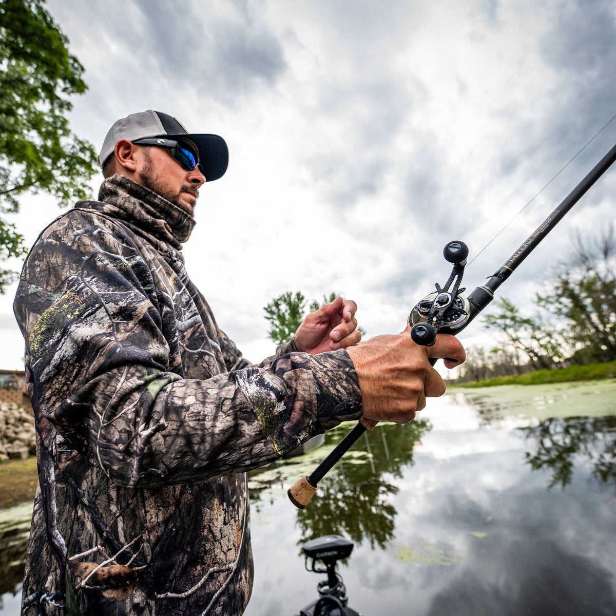 Mens AFTCO Reaper Mossy Oak® Sweatshirt