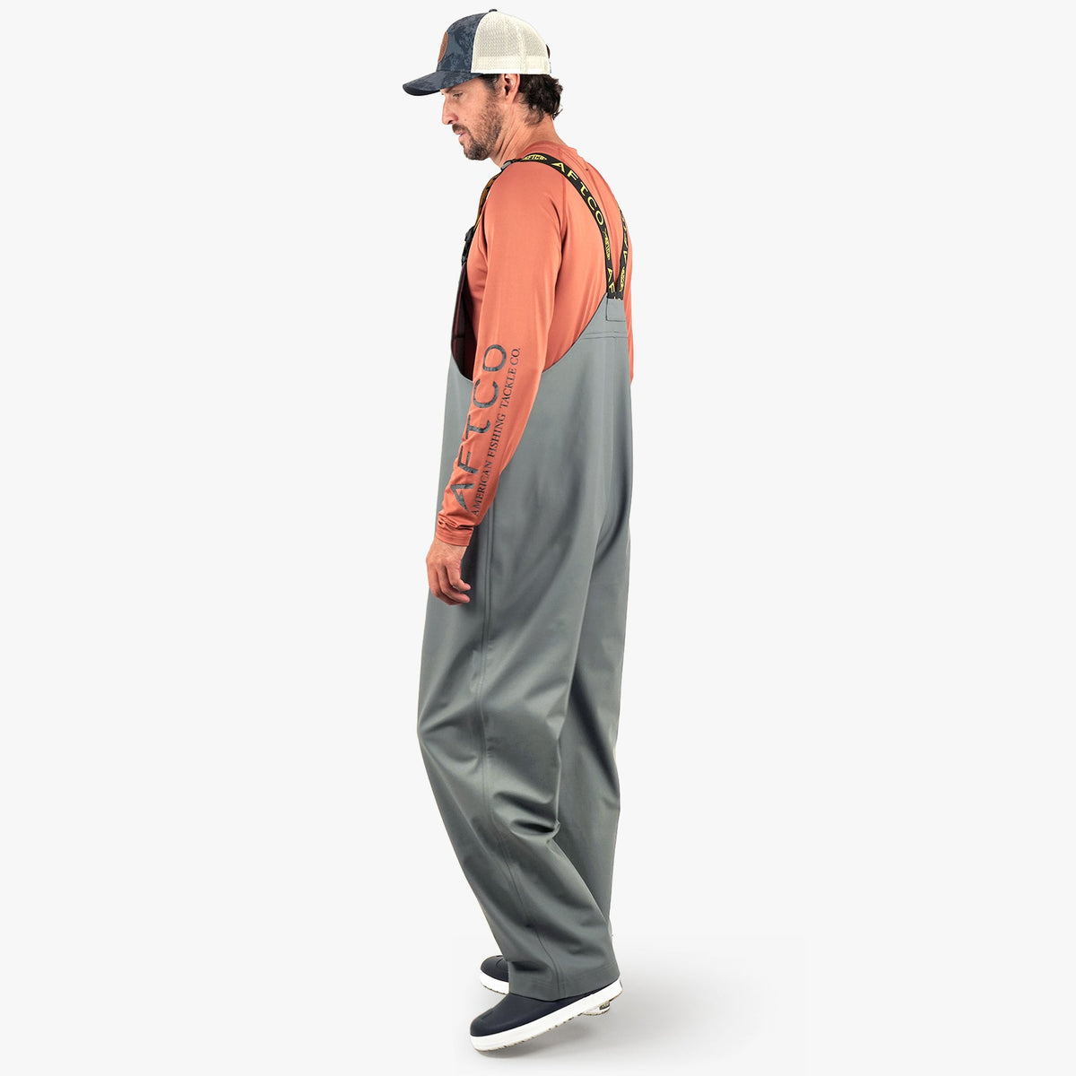 Mens AFTCO Deep Set Waterproof Fishing Bibs
