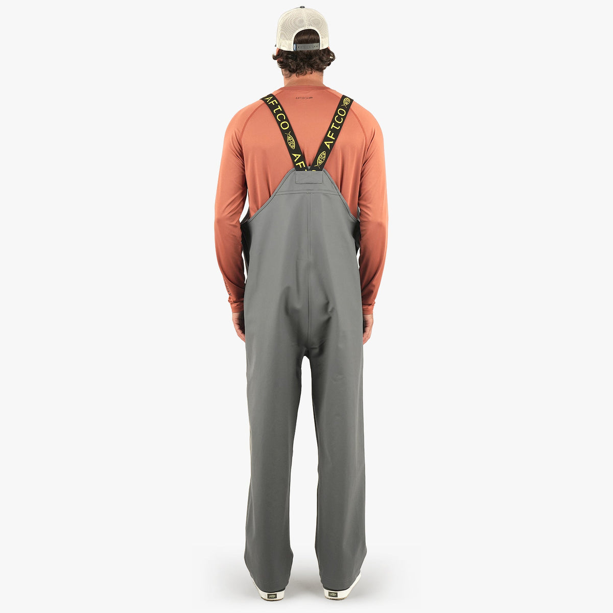 Mens AFTCO Deep Set Waterproof Fishing Bibs