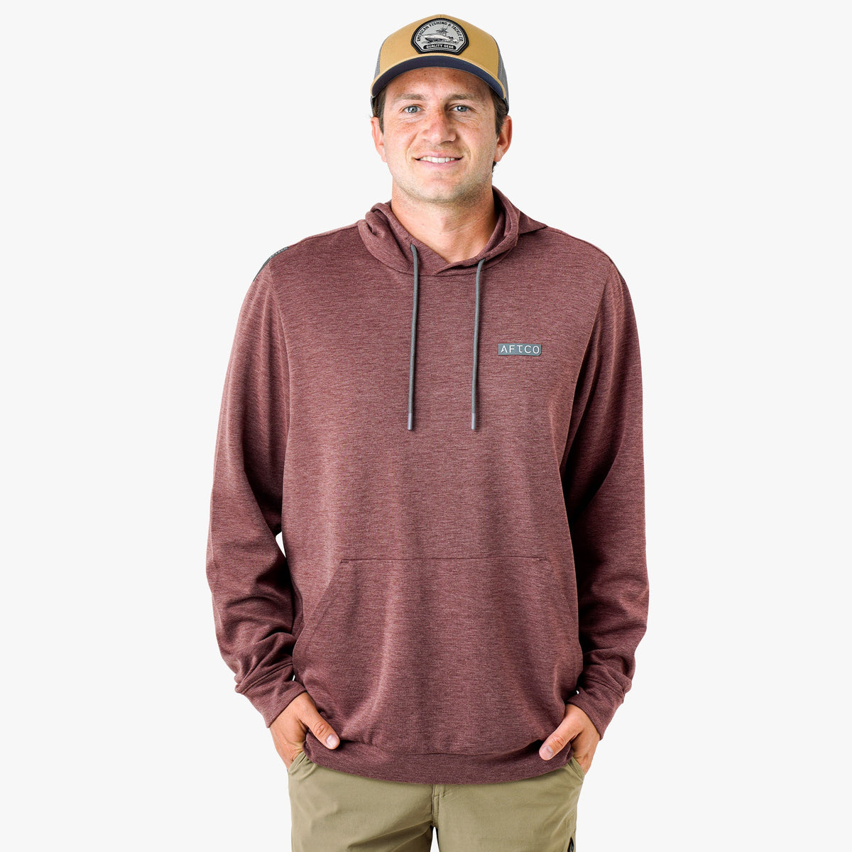 Mens AFTCO Graylight Hoodie