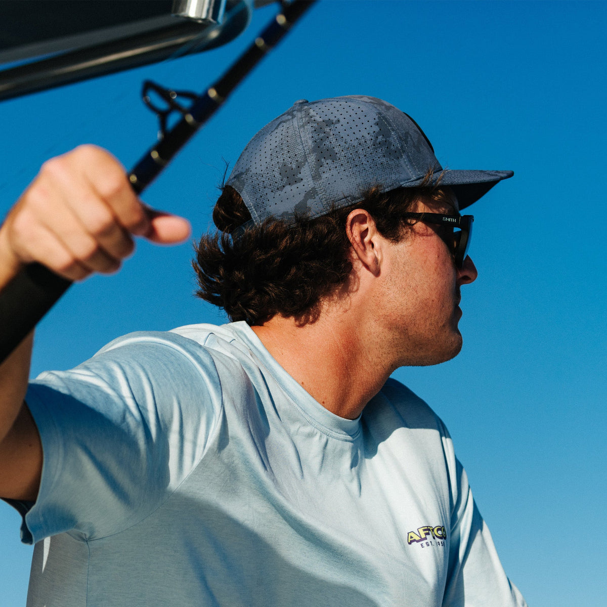 Mens AFTCO Ally Tech Fishing Hat