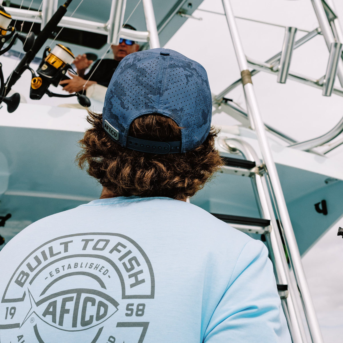 Mens AFTCO Ally Tech Fishing Hat