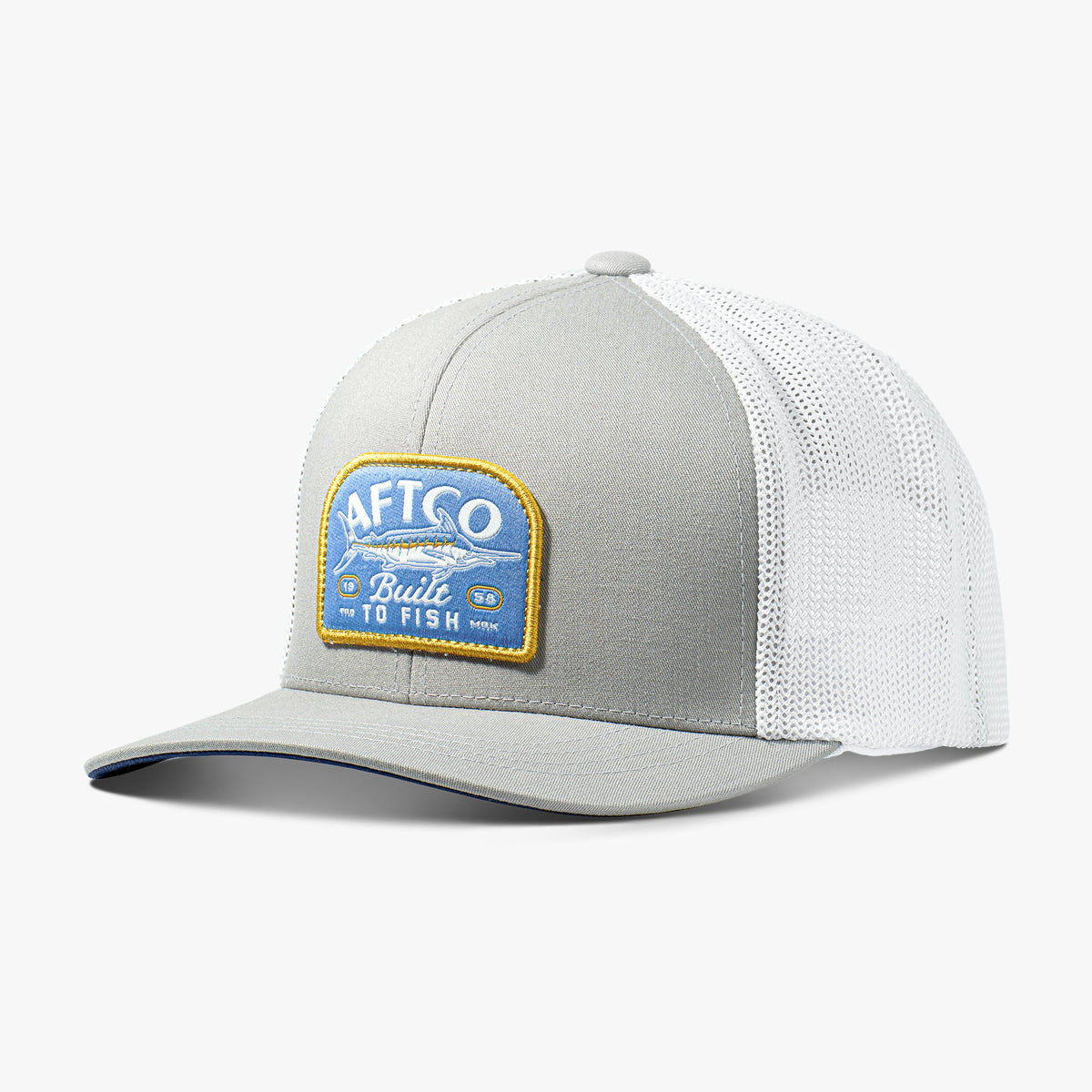 Mens AFTCO Trilogy Fishing Trucker Hat