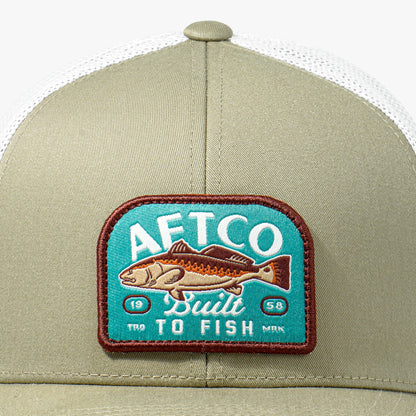 Mens AFTCO Trilogy Fishing Trucker Hat