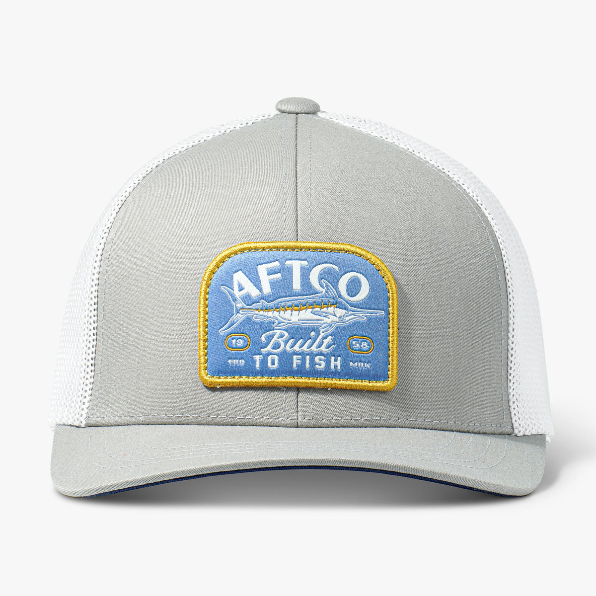 Mens AFTCO Trilogy Fishing Trucker Hat