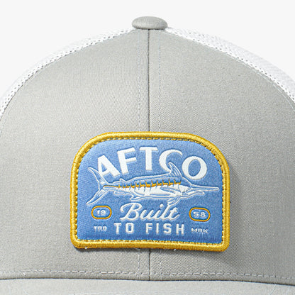 Mens AFTCO Trilogy Fishing Trucker Hat