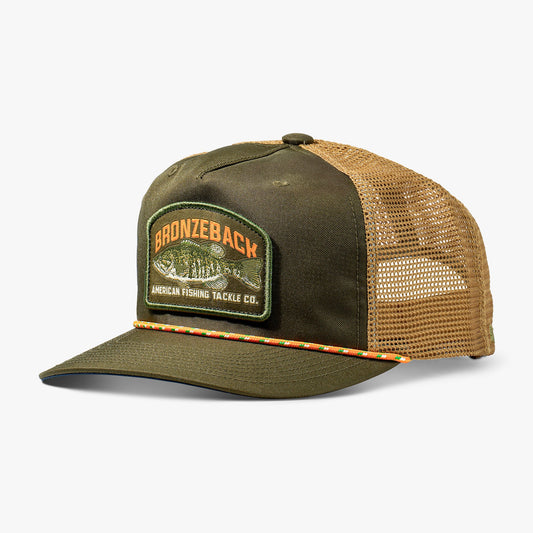Mens AFTCO Bronzeback Fishing Trucker Hat
