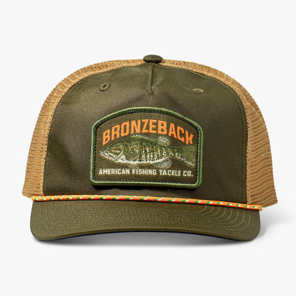 Mens AFTCO Bronzeback Fishing Trucker Hat
