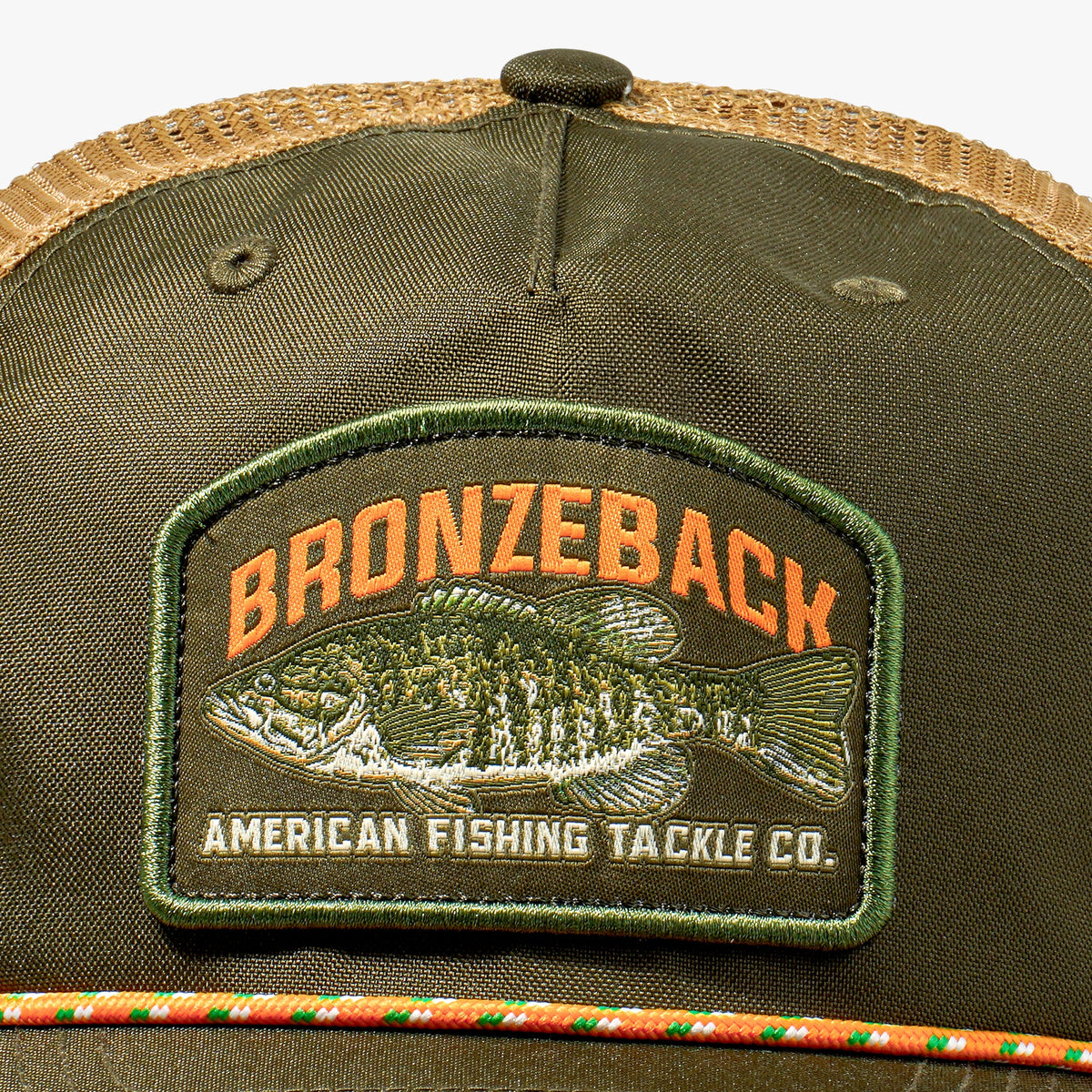 Mens AFTCO Bronzeback Fishing Trucker Hat
