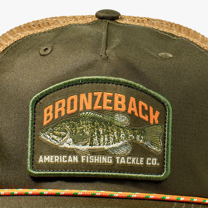 Mens AFTCO Bronzeback Fishing Trucker Hat