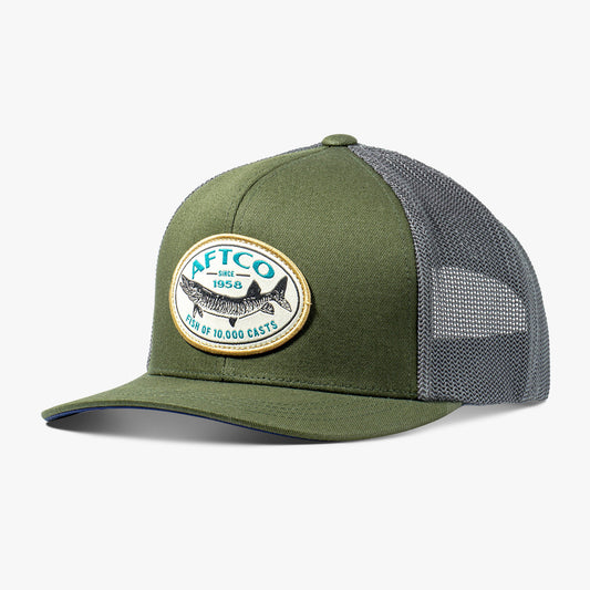 Mens AFTCO Thrasher Fishing Trucker Hat