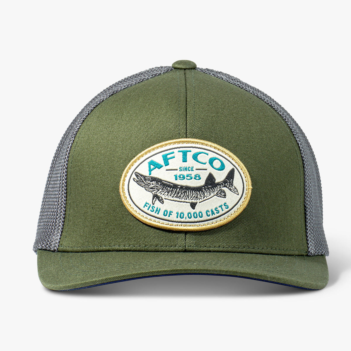 Mens AFTCO Thrasher Fishing Trucker Hat