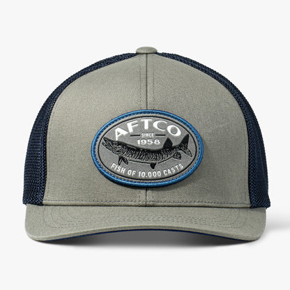 Mens AFTCO Thrasher Fishing Trucker Hat