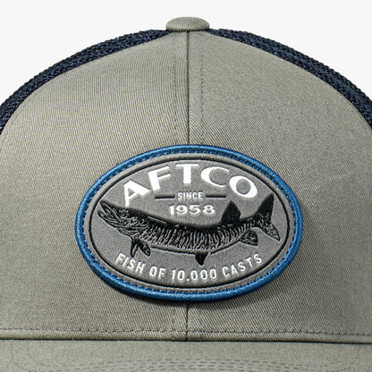 Mens AFTCO Thrasher Fishing Trucker Hat