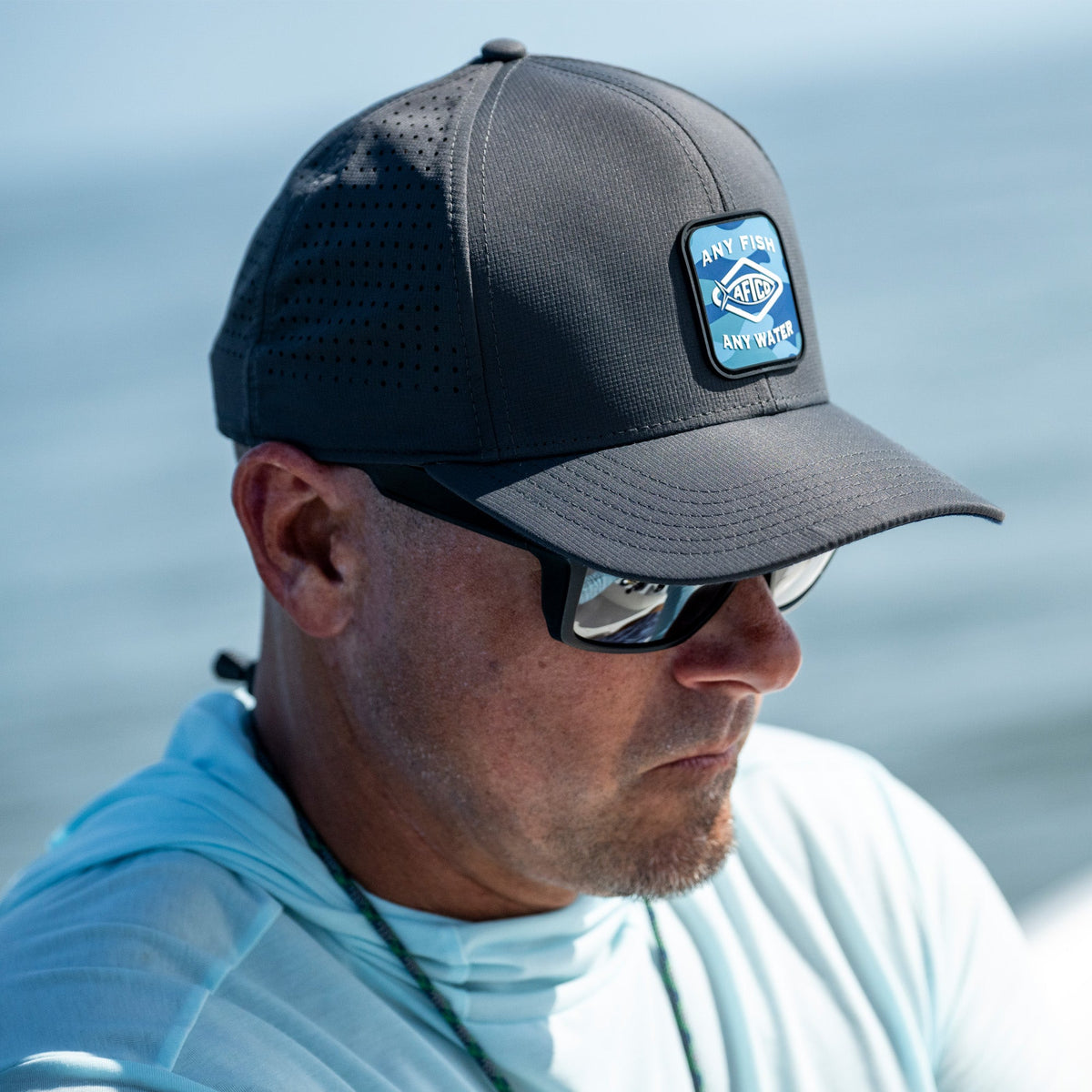 Mens AFTCO Flippin' Tech Fishing Hat