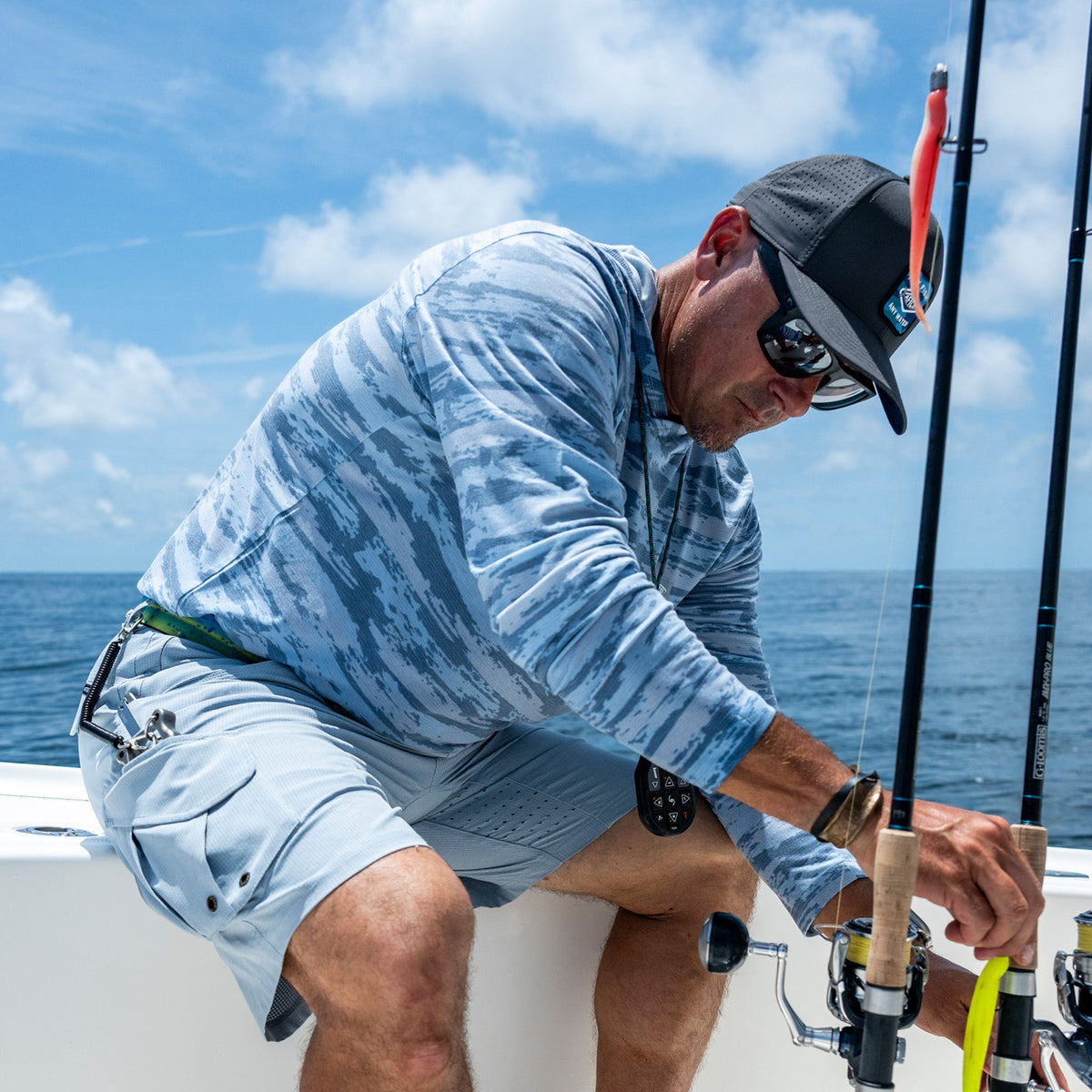 Mens AFTCO Flippin' Tech Fishing Hat