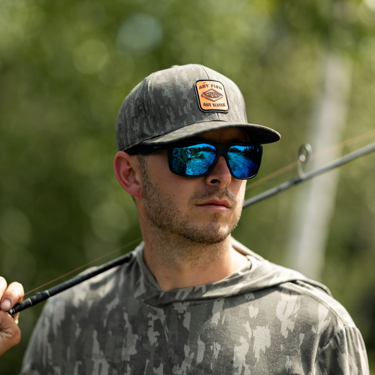 Mens AFTCO Flippin' Tech Fishing Hat