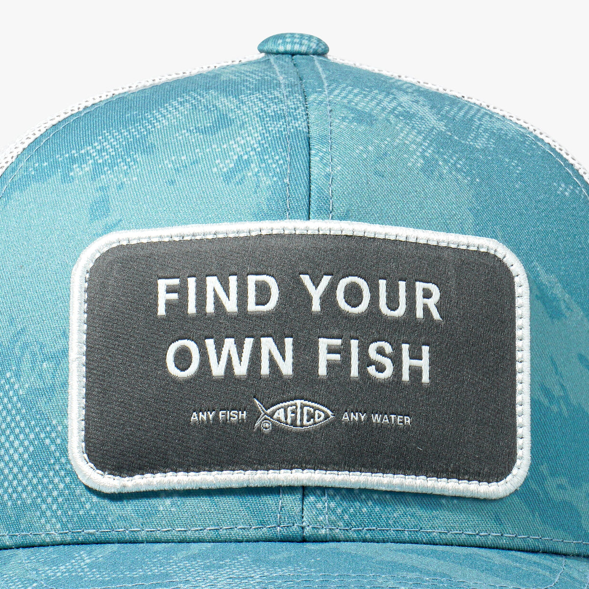 Mens AFTCO Find Your Own Fish Trucker Hat