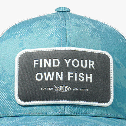 Mens AFTCO Find Your Own Fish Trucker Hat