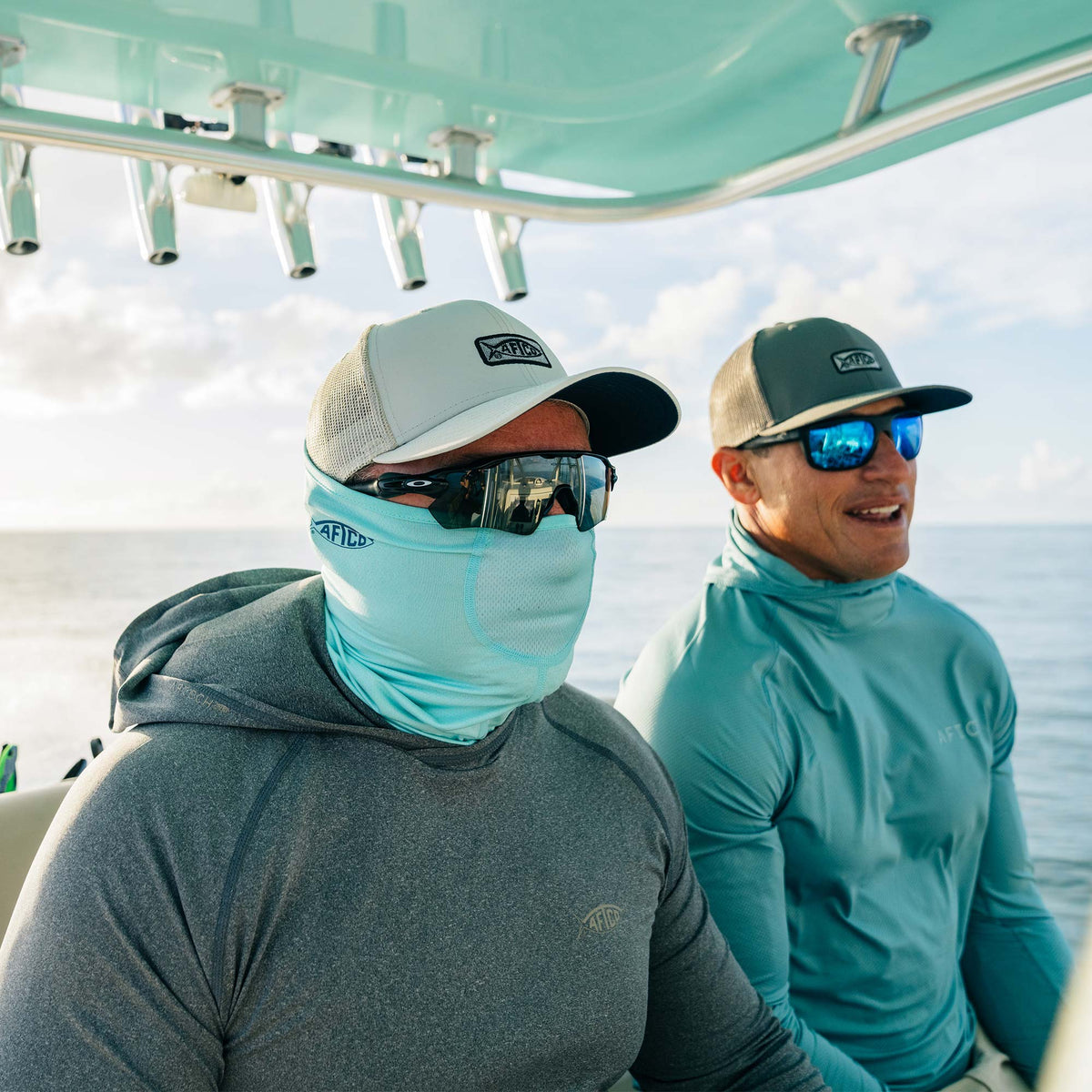 Mens AFTCO Air-O Mesh Fishing Sun Mask