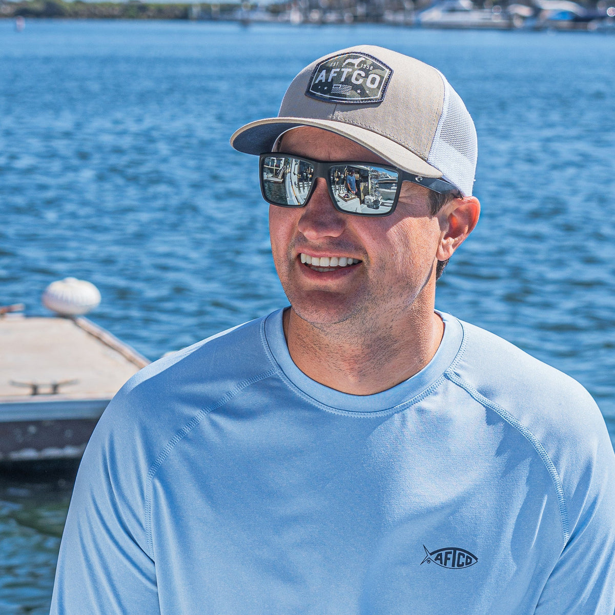 Mens AFTCO Best Friend Fishing Hat