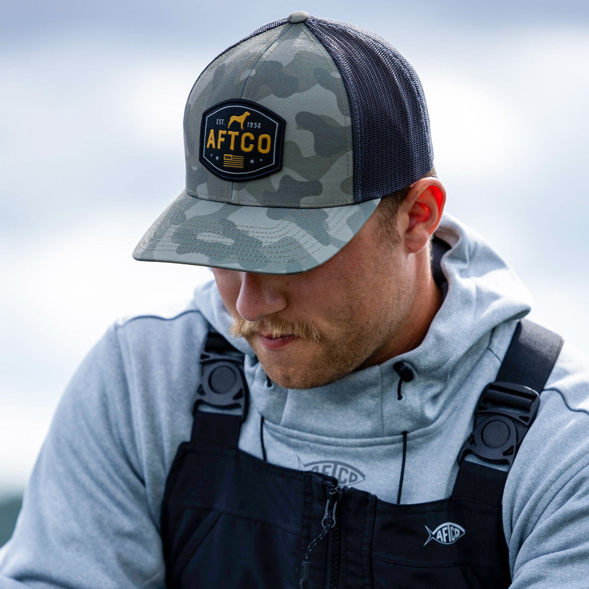 Mens AFTCO Best Friend Fishing Hat