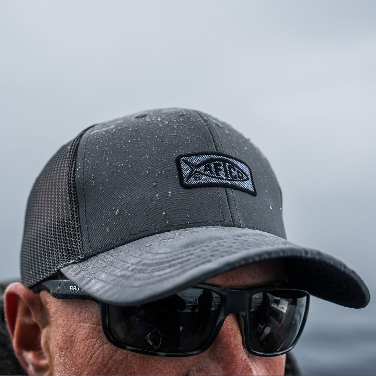Mens AFTCO Original Fishing Trucker Hat