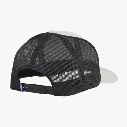 Mens AFTCO Lemonade Leather Trucker Hat