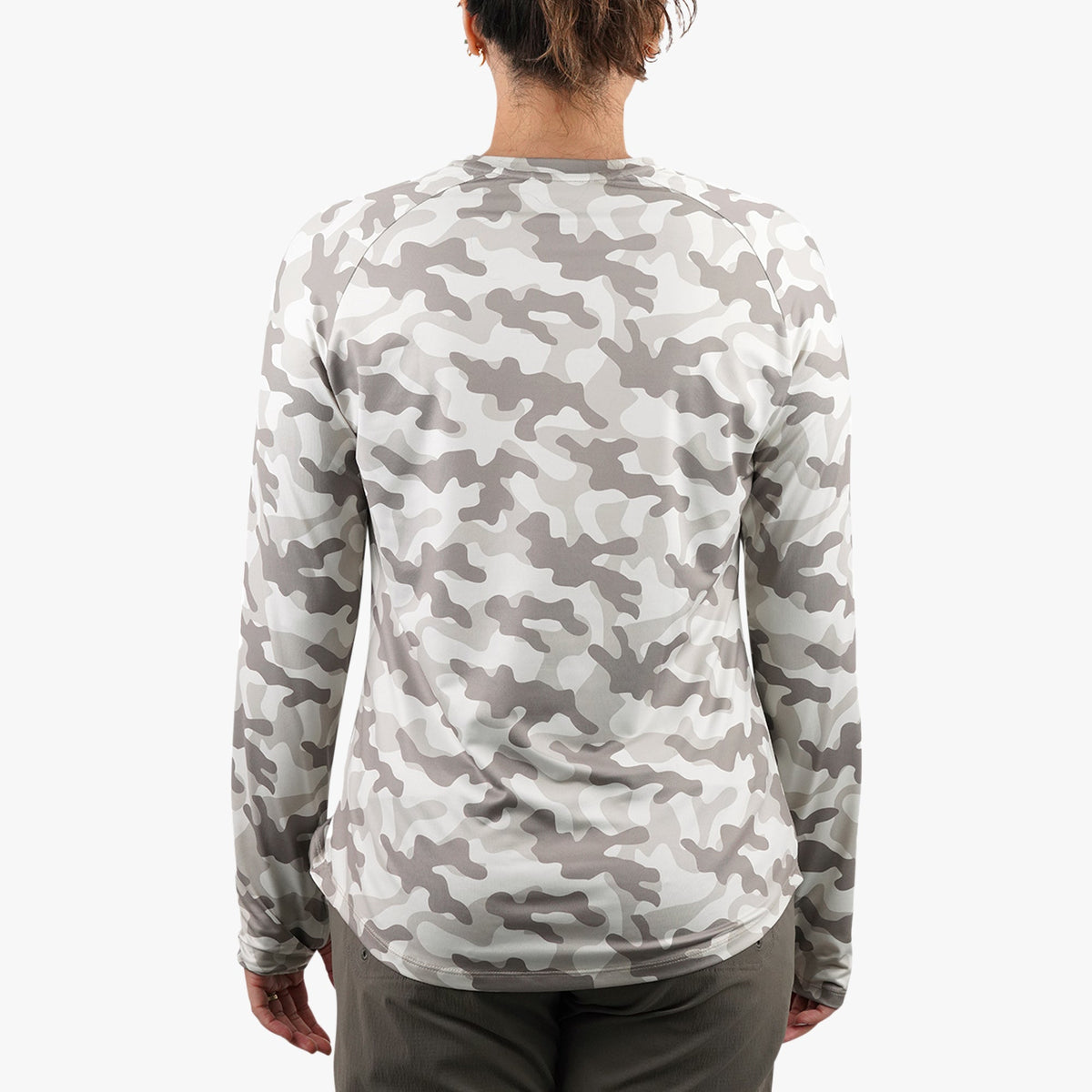 Womens|Mens AFTCO Women's Tactical Camo LS Performance Shirt