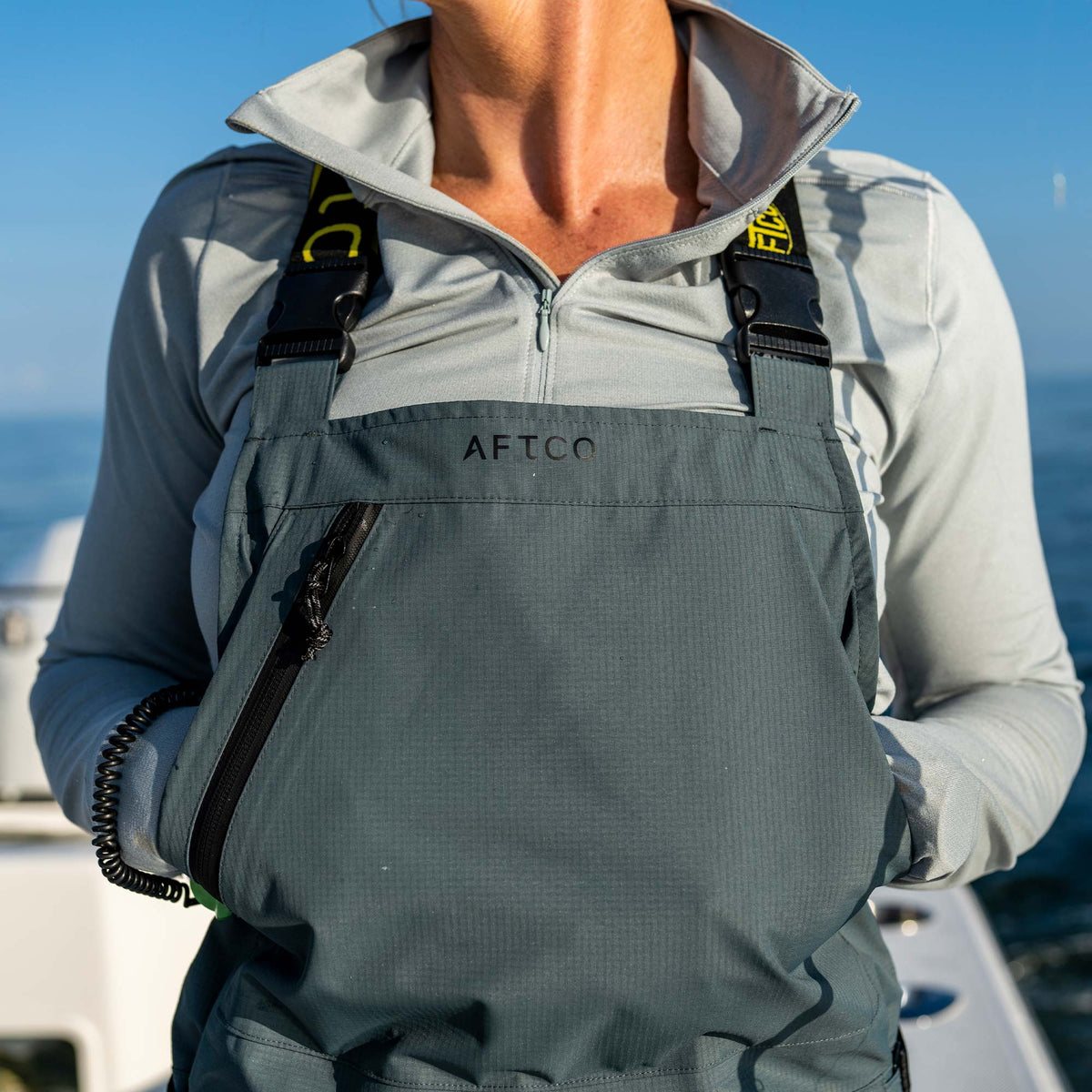 Womens|Mens AFTCO Women's Mojeaux 1/4 Zip Performance Shirt