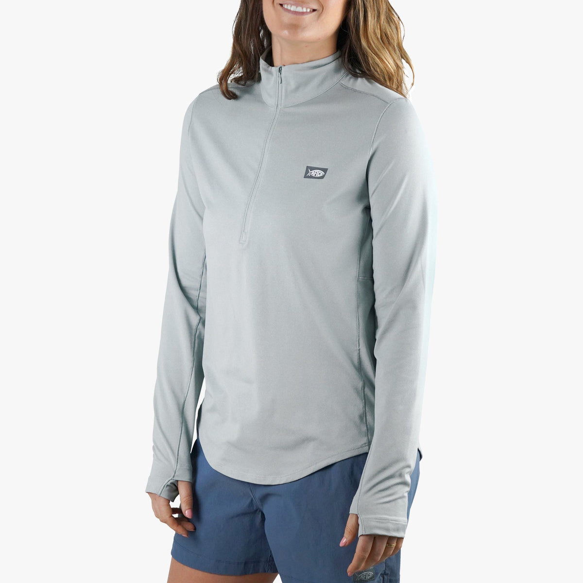 Womens|Mens AFTCO Women's Mojeaux 1/4 Zip Performance Shirt