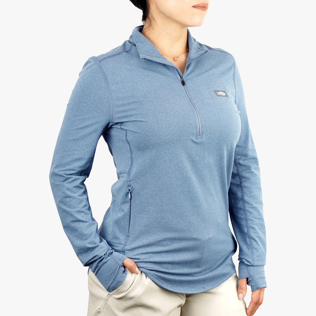 Womens|Mens AFTCO Women's Mojeaux 1/4 Zip Performance Shirt
