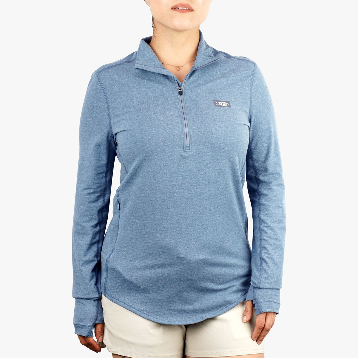 Womens|Mens AFTCO Women's Mojeaux 1/4 Zip Performance Shirt