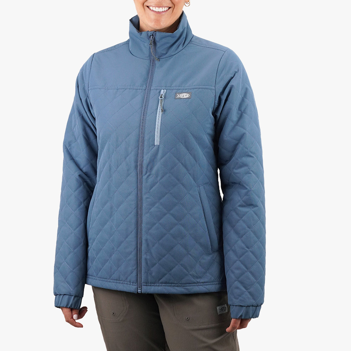 Womens AFTCO Women's Crosswind Puff Jacket