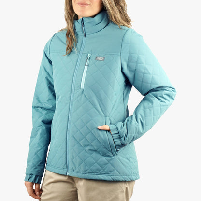 Womens AFTCO Women's Crosswind Puff Jacket