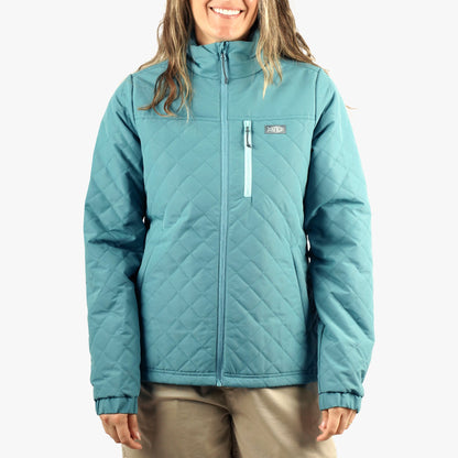 Womens AFTCO Women's Crosswind Puff Jacket