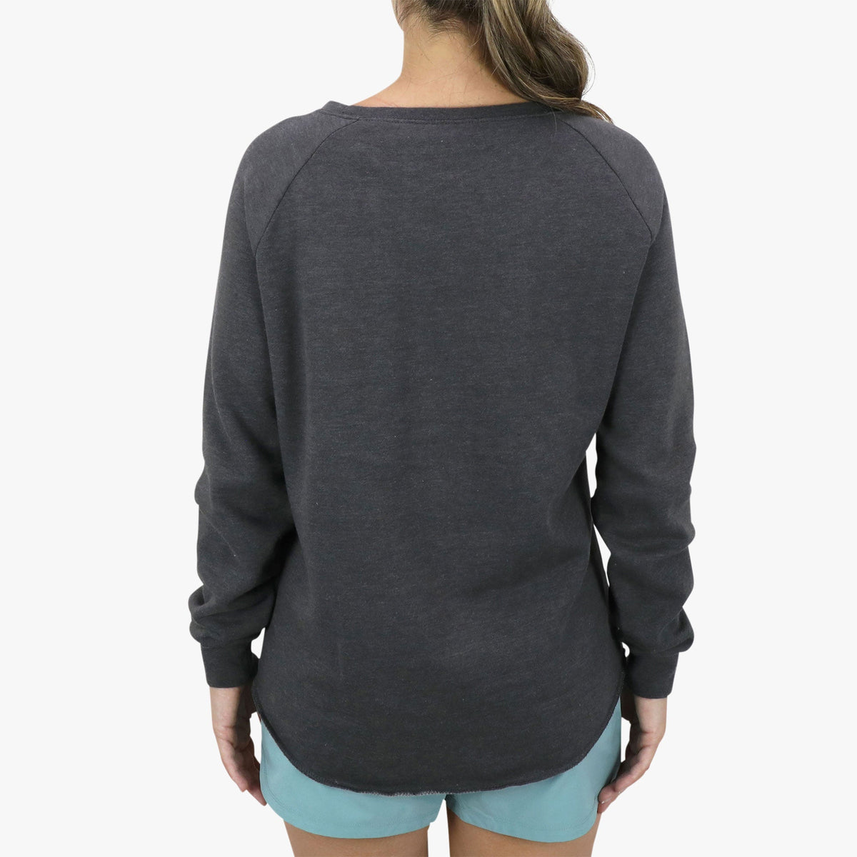 Womens AFTCO Women's Whiskey Crewneck Fleece