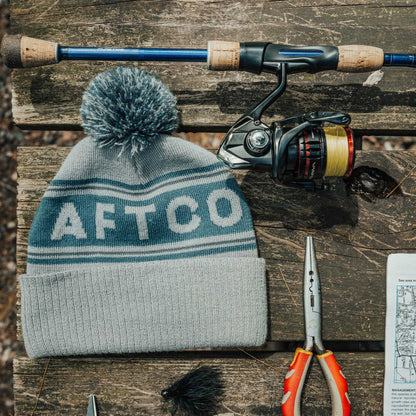Womens AFTCO Women's OG Pom Beanie