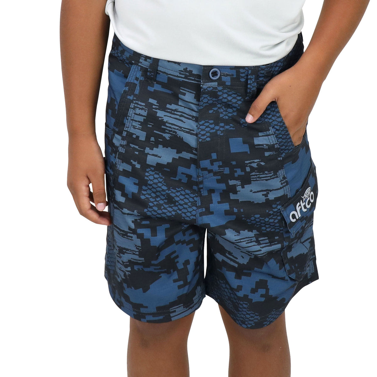 Kids AFTCO Youth Tactical Shorts
