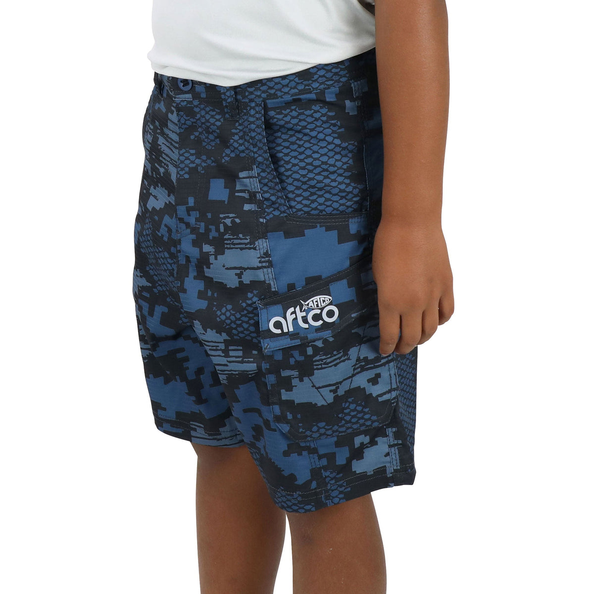 Kids AFTCO Youth Tactical Shorts