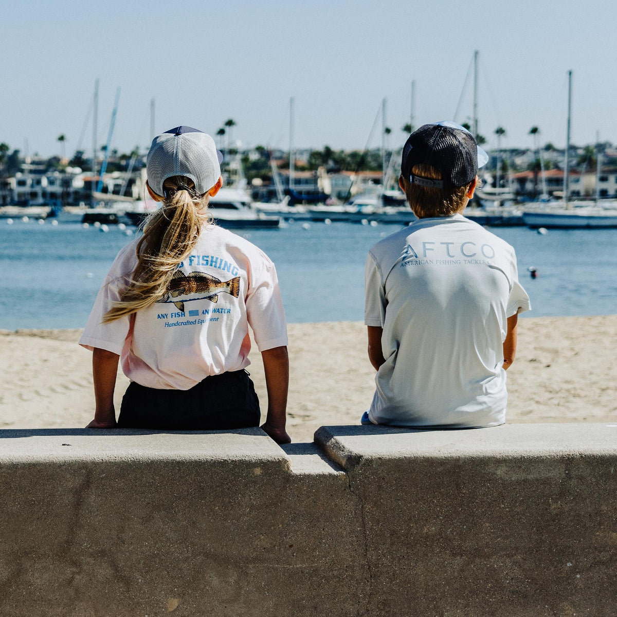 Kids|Mens AFTCO Spotted Kid's Fishing Shirts