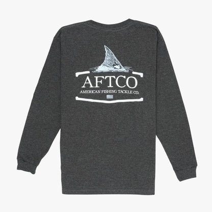 Kids|Mens AFTCO Youth Tall Tail LS T-Shirt