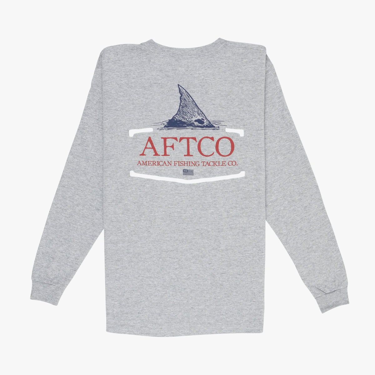 Kids|Mens AFTCO Youth Tall Tail LS T-Shirt