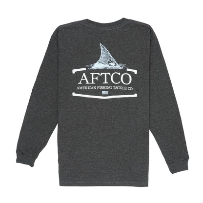Kids|Mens AFTCO Youth Tall Tail LS T-Shirt