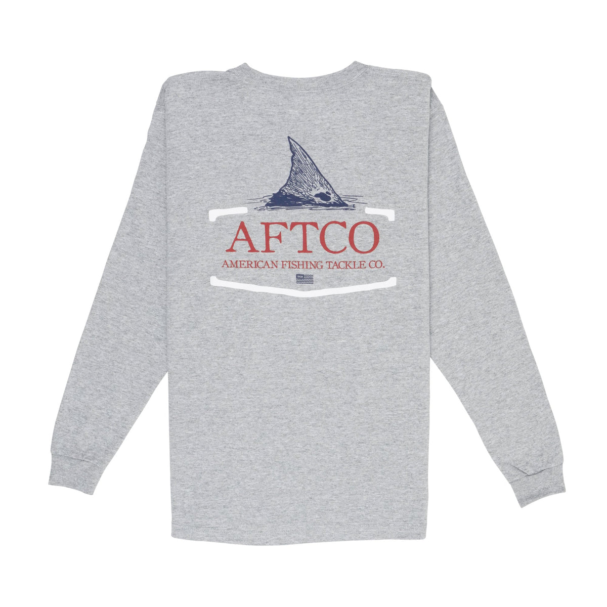 Kids|Mens AFTCO Youth Tall Tail LS T-Shirt