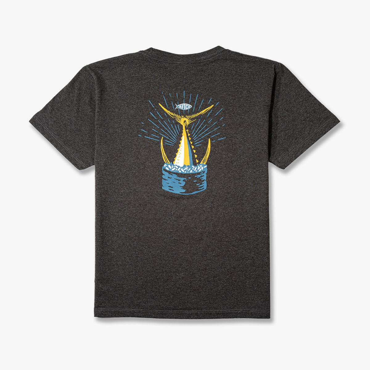 Kids|Mens AFTCO Youth Spicy Tuna Roll Short Sleeve T-Shirt