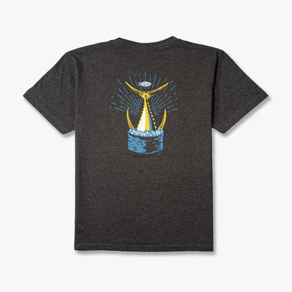 Kids|Mens AFTCO Youth Spicy Tuna Roll Short Sleeve T-Shirt