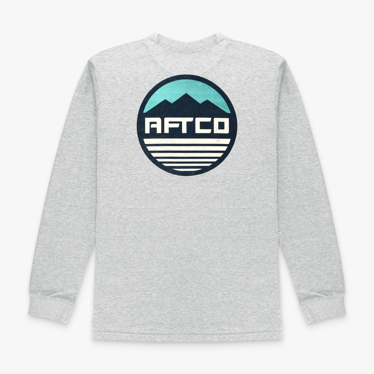 Kids|Mens AFTCO Youth Peaks LS Fishing T-Shirt For Kids